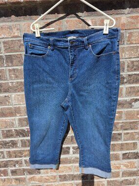 Duluth Trading Capri Jeans Size 14